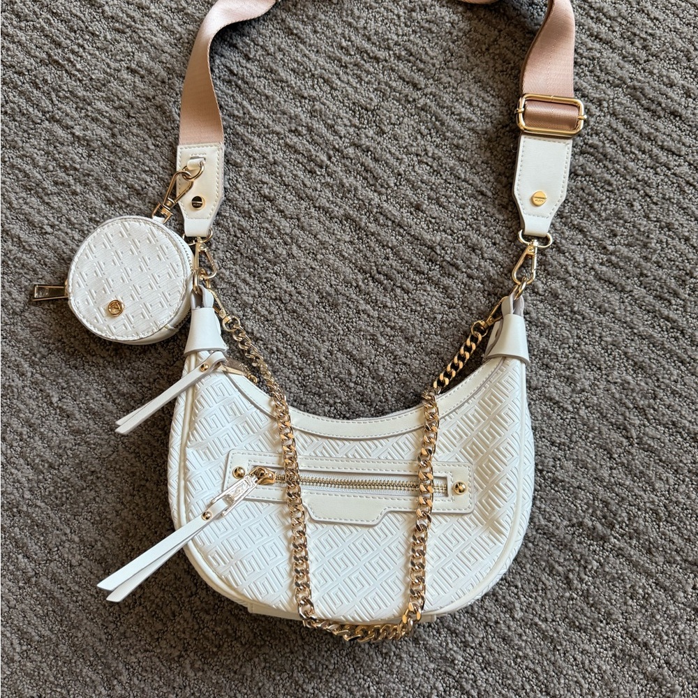 ALDO Elegant White Designer Women's Bag Set